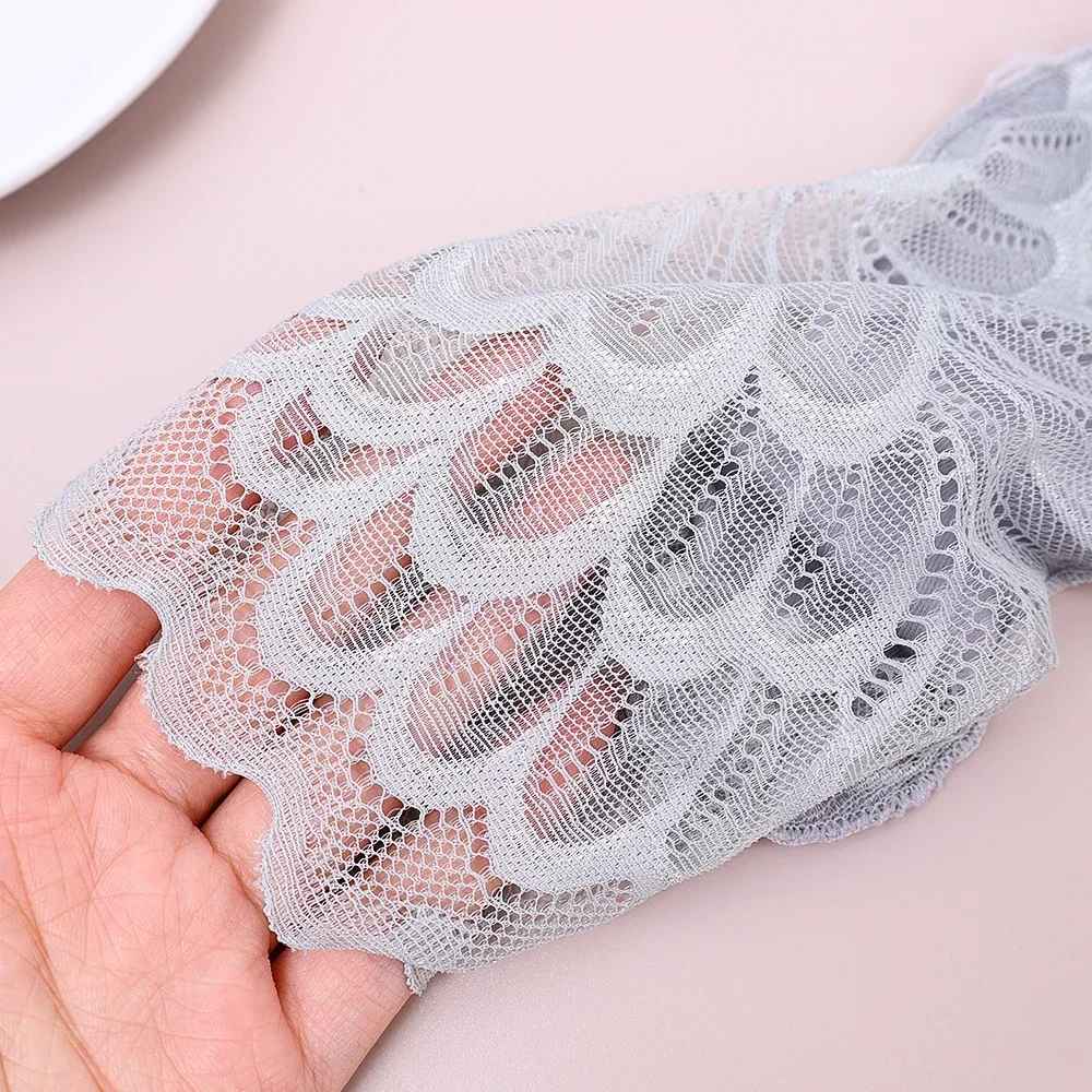 Women'S Lace Floral Mesh Ankle Socks