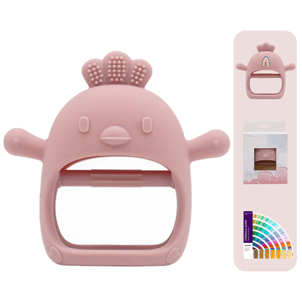 Baby Teether Chick Gloves
