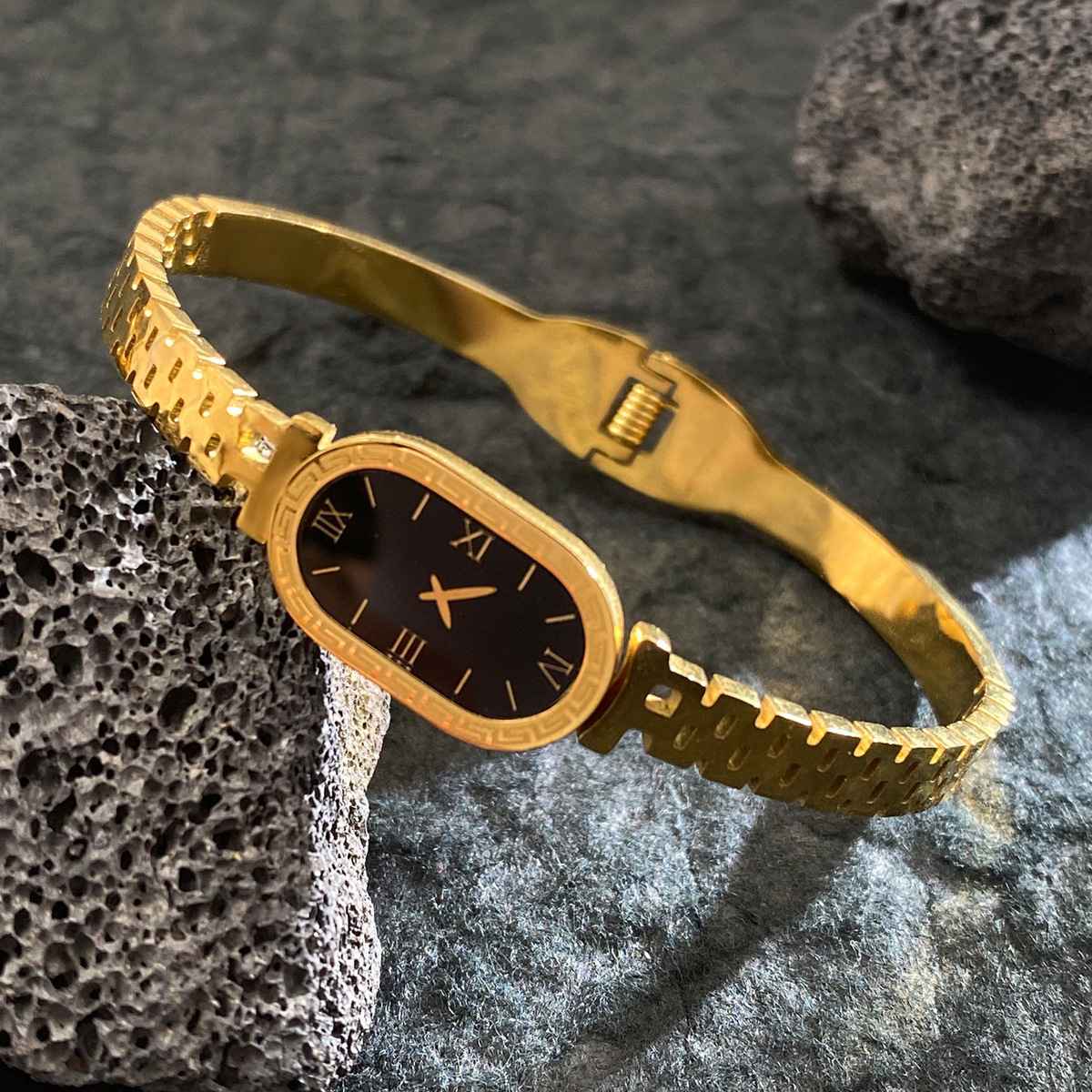 Retro Snake & ClasicShape Watch Bracelet