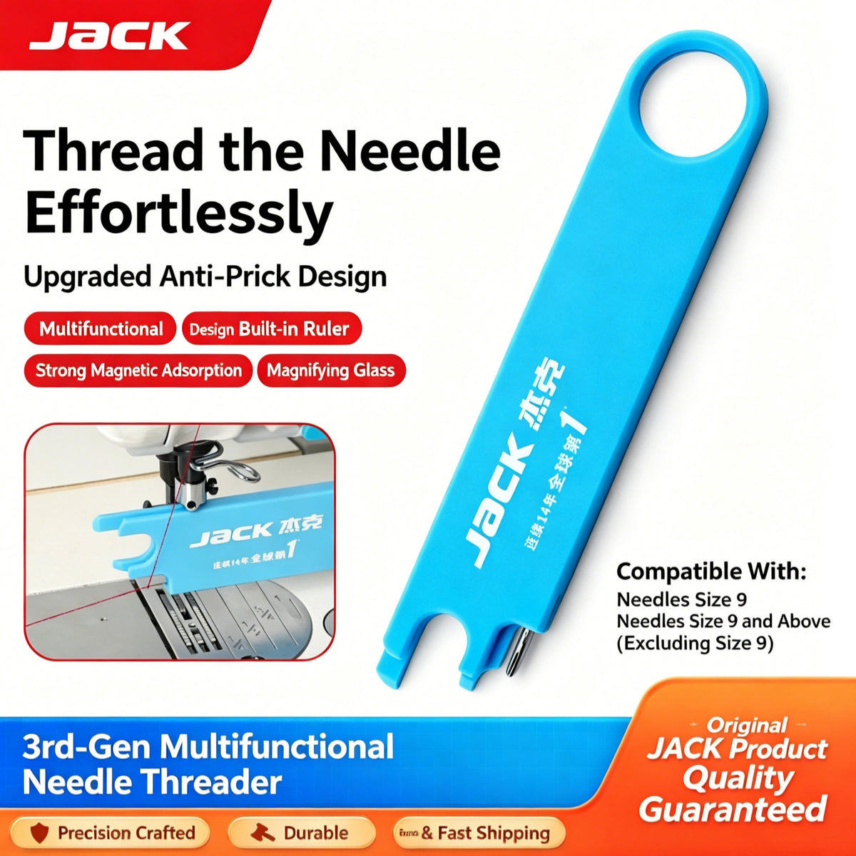 Magnetic One Second Threading Tool
