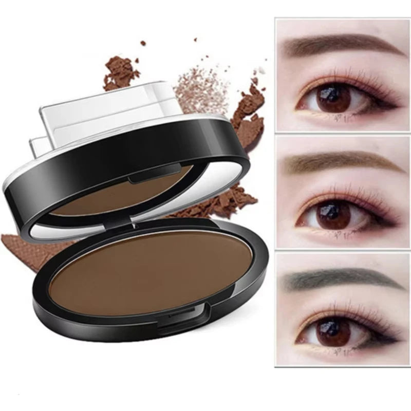 Eyebrow Powder Stamp Stencil Kit