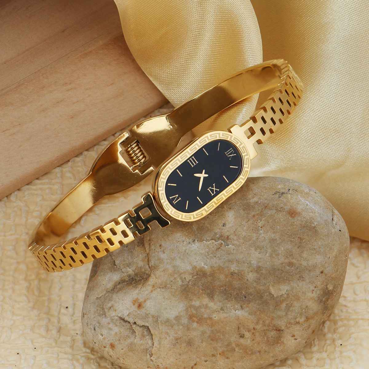 Retro Snake & ClasicShape Watch Bracelet