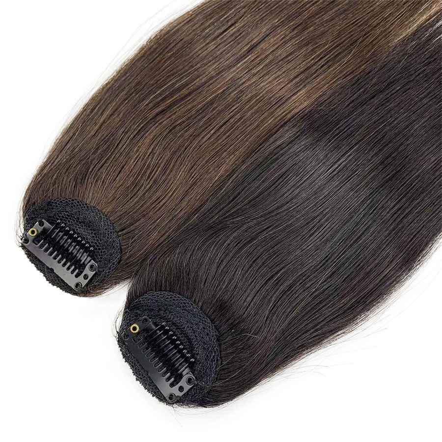 Forehead Cover Clip-In Bangs Wig