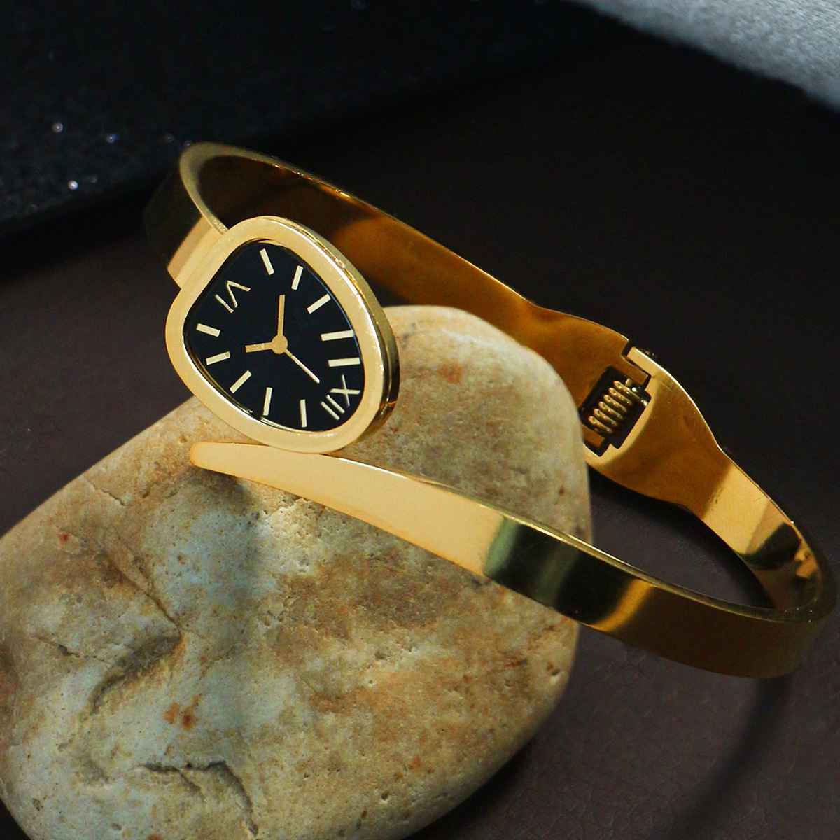 Retro Snake & ClasicShape Watch Bracelet