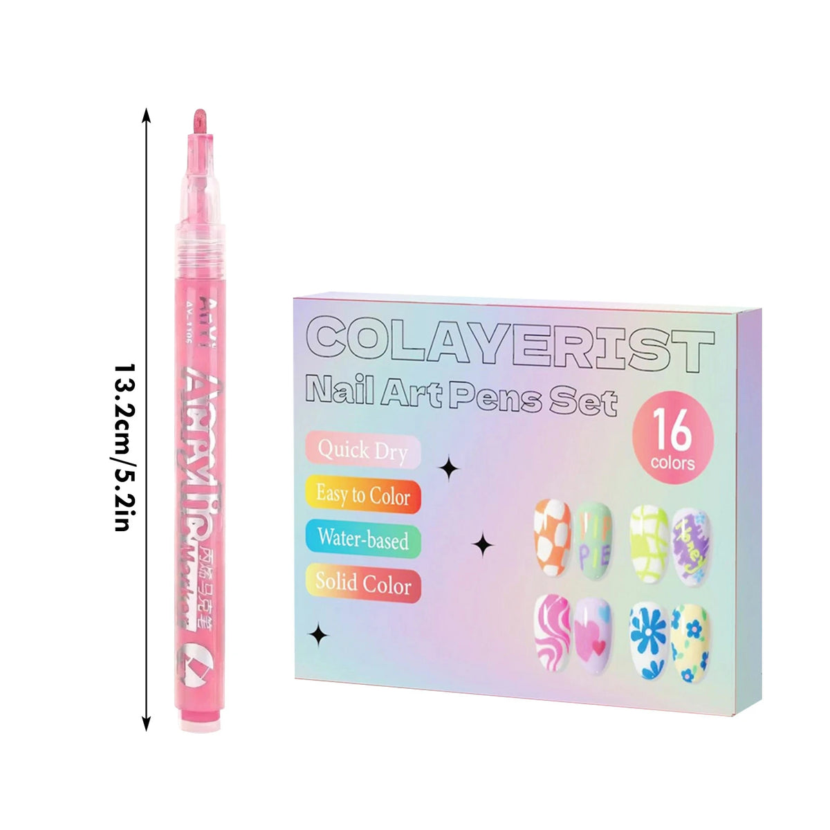 Nail Art Pens Set