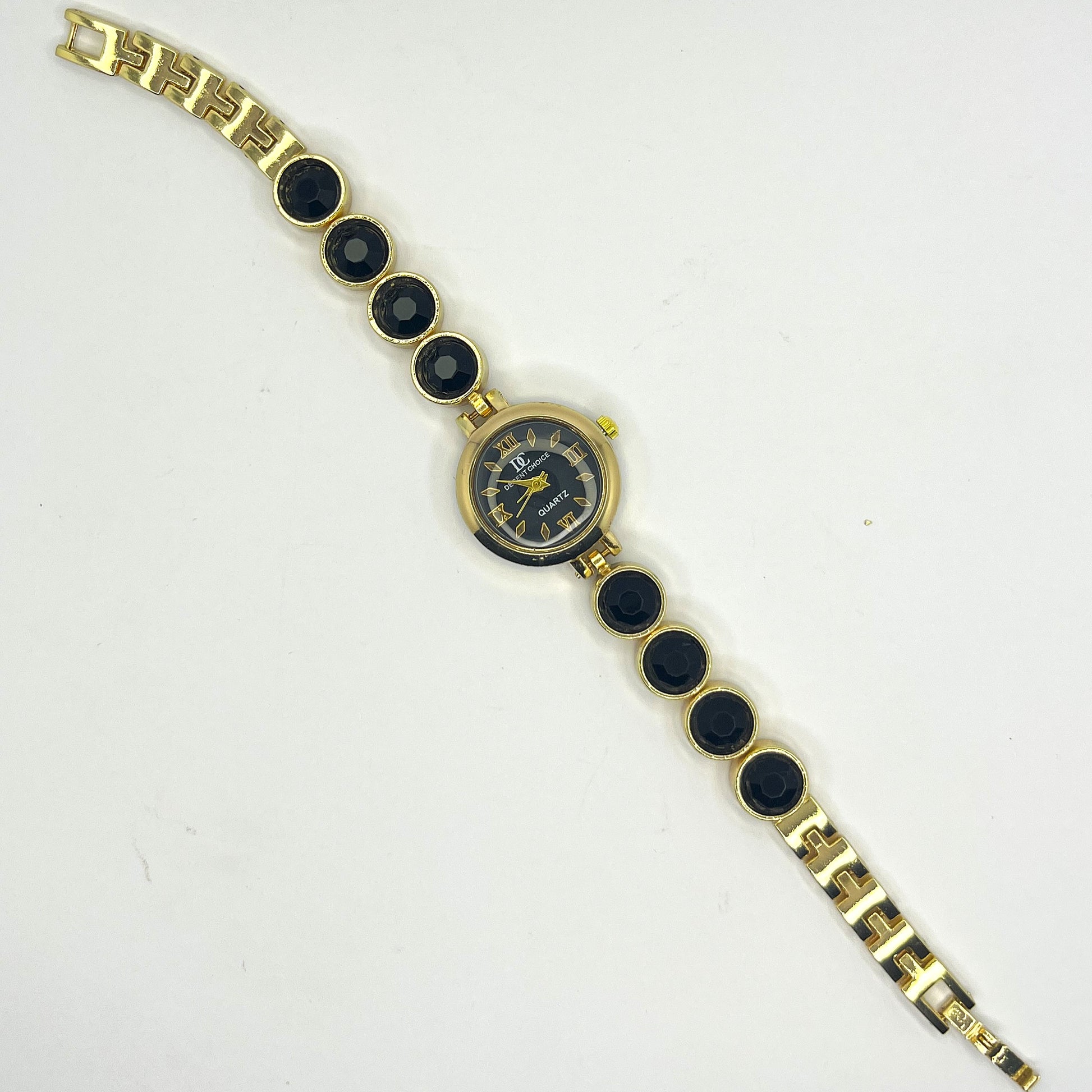 Crimson Crystal Elegance Women’s Watch