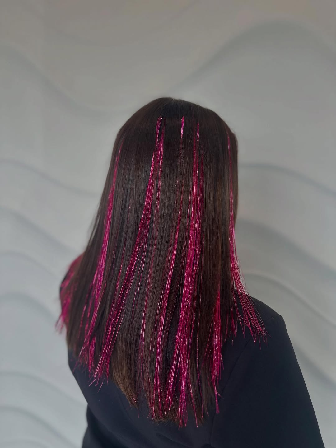 Glitter Hair Tinsel Extensions for Women