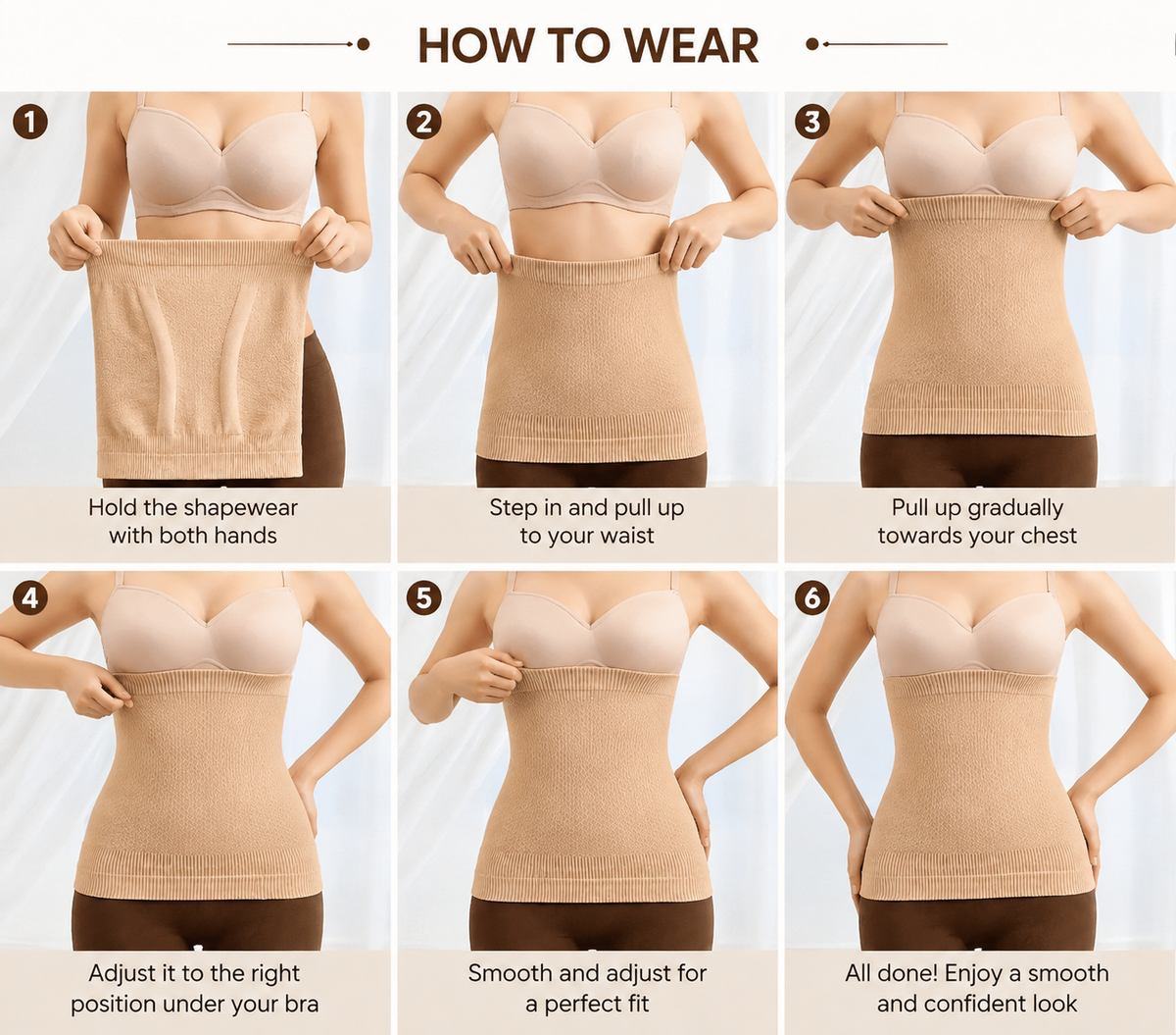 Tummy  Control Stretch Waist Band