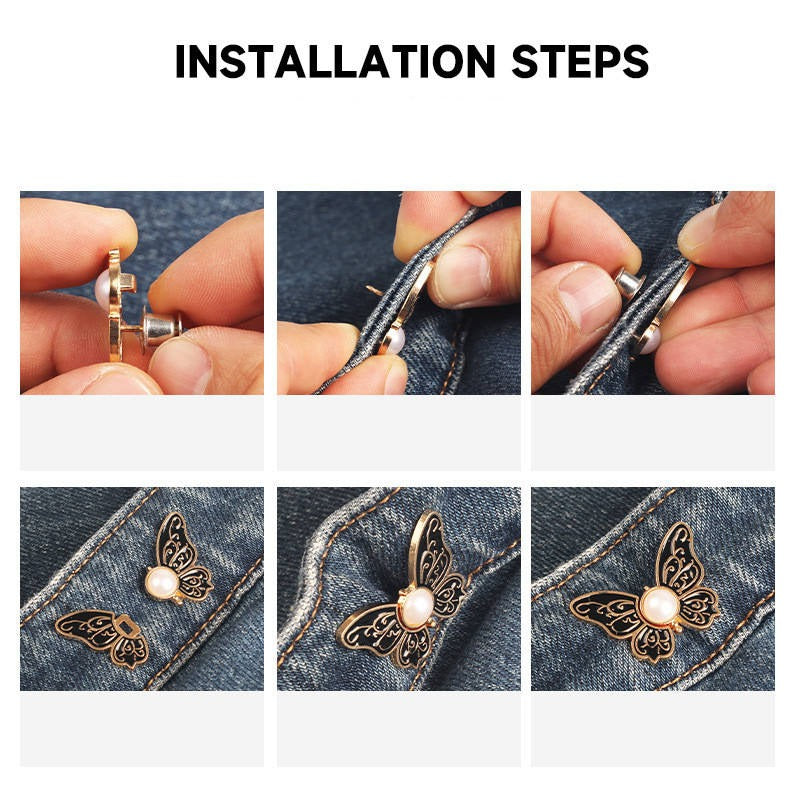 Butterfly Buttons Pins