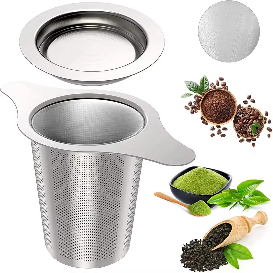 Brew Ease Stainless Tea Strainer