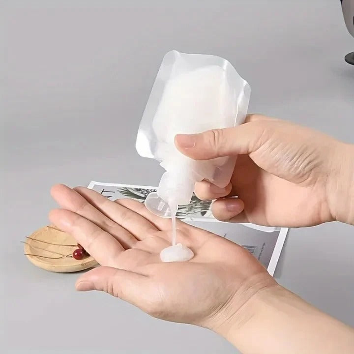 Travel Dispensing Cosmetic Bag