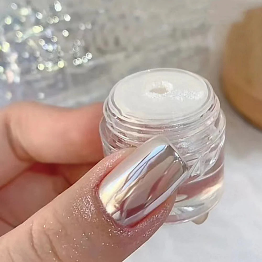 MoonShine Metallic Chrome Nail Art Powder